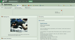 Desktop Screenshot of liquid-trauma.deviantart.com