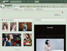 Tablet Screenshot of ilaschaffer.deviantart.com