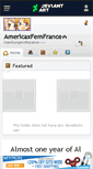 Mobile Screenshot of americaxfemfrance.deviantart.com