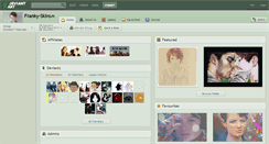 Desktop Screenshot of franky-skins.deviantart.com