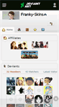 Mobile Screenshot of franky-skins.deviantart.com