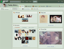 Tablet Screenshot of franky-skins.deviantart.com