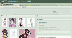 Desktop Screenshot of ninja-summoner.deviantart.com