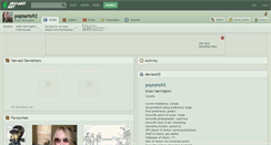Desktop Screenshot of poptarts92.deviantart.com