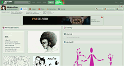 Desktop Screenshot of akuro-chan.deviantart.com