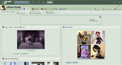 Desktop Screenshot of lithium-toxide.deviantart.com