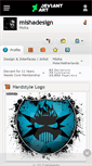 Mobile Screenshot of mishadesign.deviantart.com