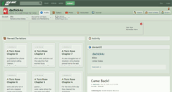 Desktop Screenshot of dachick4u.deviantart.com