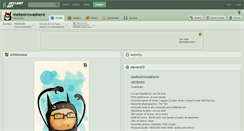 Desktop Screenshot of meteorowashere.deviantart.com