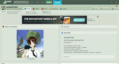 Desktop Screenshot of animefresh.deviantart.com