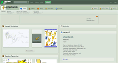 Desktop Screenshot of pikapikaclub.deviantart.com
