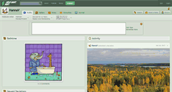 Desktop Screenshot of hannav.deviantart.com