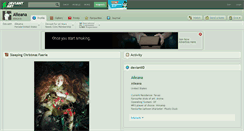 Desktop Screenshot of aileana.deviantart.com