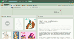 Desktop Screenshot of bunearyk.deviantart.com