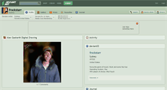 Desktop Screenshot of frockstarr.deviantart.com