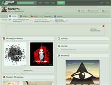 Tablet Screenshot of fourporno.deviantart.com