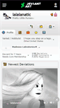 Mobile Screenshot of lalalanatic.deviantart.com