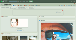 Desktop Screenshot of burgunfaust.deviantart.com