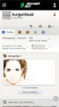 Mobile Screenshot of burgunfaust.deviantart.com