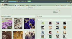 Desktop Screenshot of mona24.deviantart.com