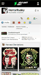 Mobile Screenshot of horrorrudey.deviantart.com