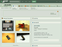 Tablet Screenshot of jnk-studio.deviantart.com