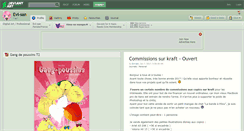 Desktop Screenshot of evi-san.deviantart.com