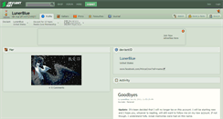 Desktop Screenshot of lunerblue.deviantart.com