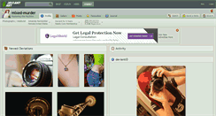 Desktop Screenshot of mixed-murder.deviantart.com