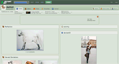 Desktop Screenshot of dashket.deviantart.com