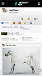 Mobile Screenshot of dashket.deviantart.com