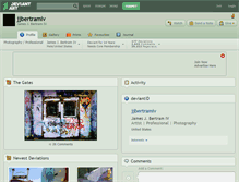 Tablet Screenshot of jjbertramiv.deviantart.com