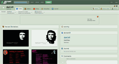 Desktop Screenshot of dascolli.deviantart.com