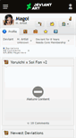 Mobile Screenshot of magoi.deviantart.com