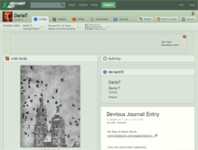 Tablet Screenshot of dariat.deviantart.com