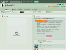 Tablet Screenshot of netseawolf.deviantart.com