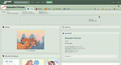 Desktop Screenshot of marauders-princess.deviantart.com