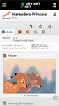 Mobile Screenshot of marauders-princess.deviantart.com