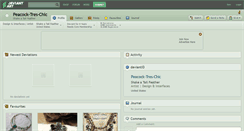 Desktop Screenshot of peacock-tres-chic.deviantart.com