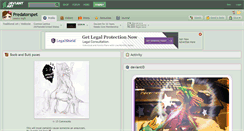 Desktop Screenshot of predatorspet.deviantart.com