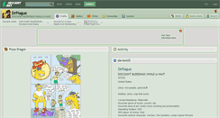 Desktop Screenshot of drplague.deviantart.com