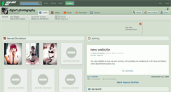 Desktop Screenshot of digiart-photography.deviantart.com