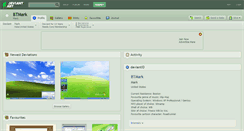 Desktop Screenshot of btmark.deviantart.com