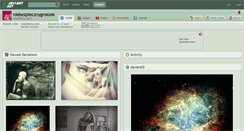 Desktop Screenshot of niebezpiecznygroszek.deviantart.com