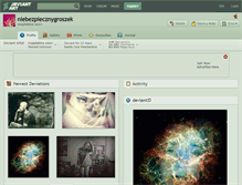 Tablet Screenshot of niebezpiecznygroszek.deviantart.com