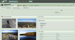 Desktop Screenshot of degenetron.deviantart.com