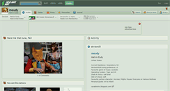 Desktop Screenshot of meudy.deviantart.com