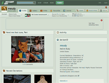 Tablet Screenshot of meudy.deviantart.com