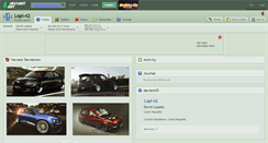 Desktop Screenshot of lopi-42.deviantart.com