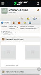 Mobile Screenshot of ichimaru-lovers.deviantart.com